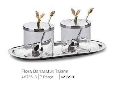 Flora Baharatlık Takımı A8735-3 7 Parça