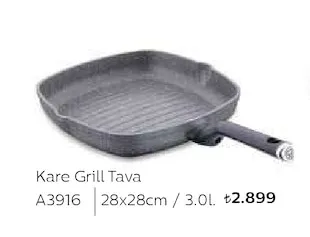 Kare Grill Tava