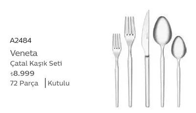 Veneta Çatal Kaşık Seti