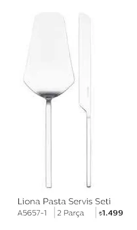 Liona Pasta Servis Seti 2 Parça