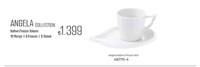 Angela Collection Kahve Fincan Takımı 12 Parça