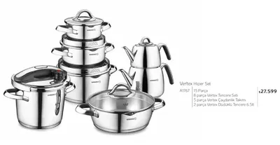 Korkmaz Vertex Hiper Set 15 Parça
