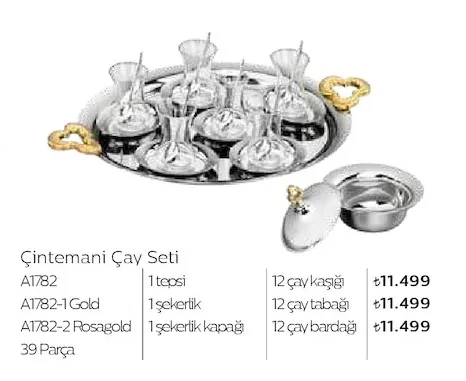 Çintemani Çay Seti