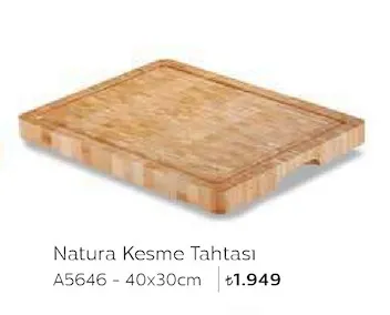 Natura Kesme Tahtası A5646 - 40X30Cm