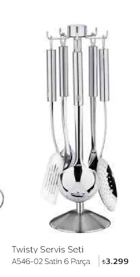 Twisty Servis Seti A546-02 Satin 6 Parça