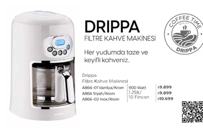 Drippa Filtre Kahve Makinesi