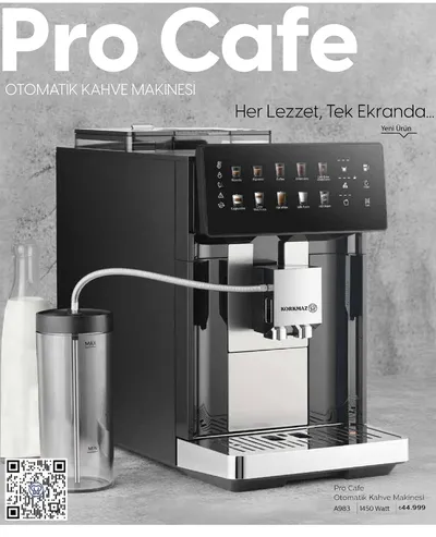 Pro Cafe Otomatik Kahve Makinesi