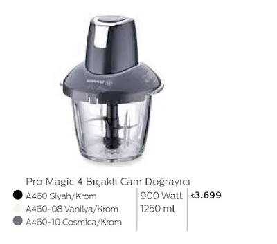 Pro Magic 4 Bıçaklı Cam Doğrayıcı