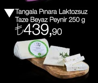 Tangala Pınara Laktozsuz Taze Beyaz Peynir 250 G