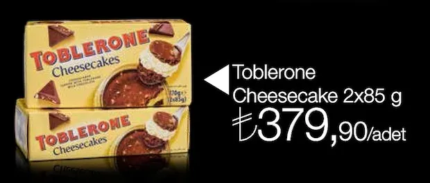 Toblerone Cheesecake 2X85 G