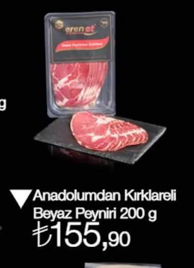 Anadolumdan Kırklareli Beyaz Peyniri 200 G