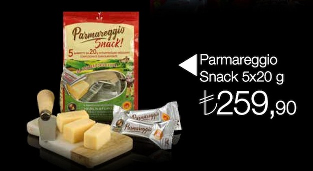 Parmareggio Snack 5X20 G