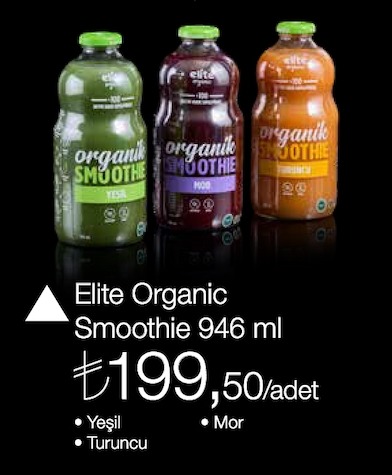 Elite Organic Smoothie 946 Ml