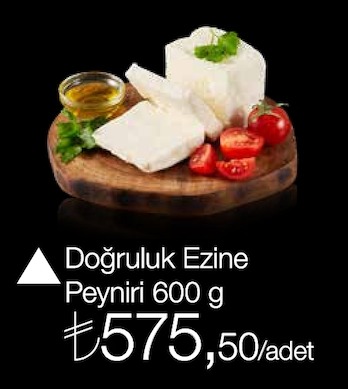 Doğruluk Ezine Peyniri 600 G