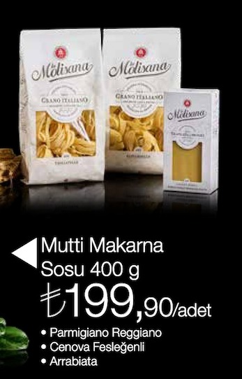 Molisana Makarna Sosu 400 G