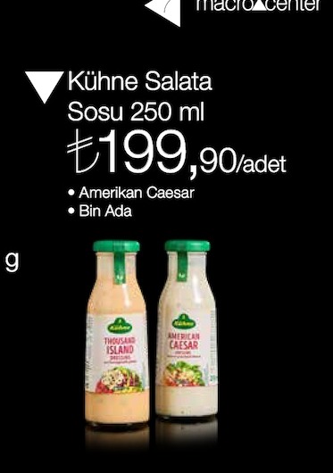Kühne Salata Sosu 250 Ml