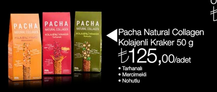 Pacha Natural Collagen Kolajenli Kraker 50G