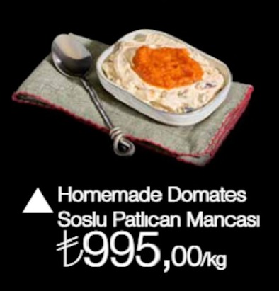 Homemade Domates Soslu Patlıcan Mancasi Kg