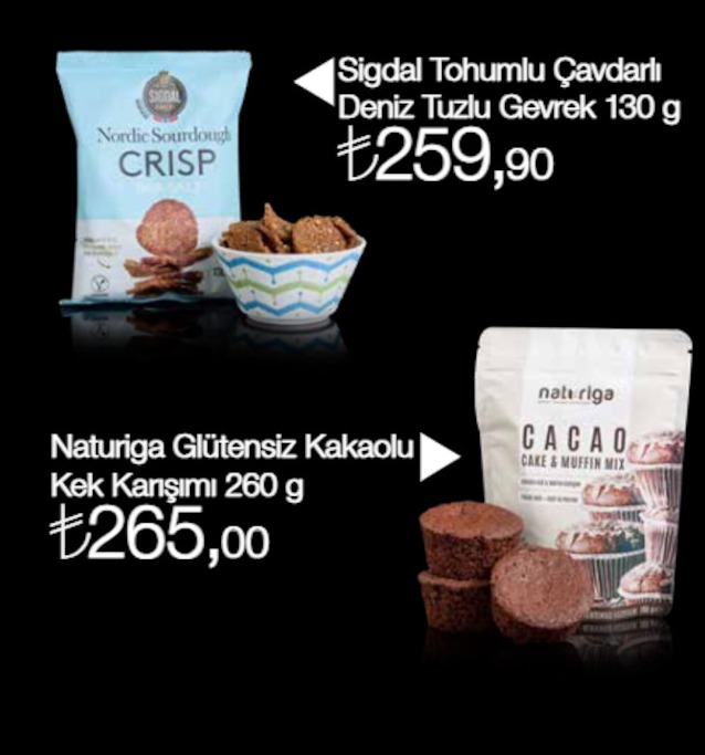 Naturiga Glütensiz Kakaolu Kek Karışımı 260 G