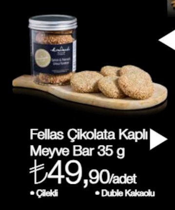 Fellas Çikolata Kaplı Meyve Bar 35 G