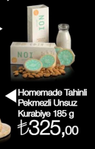 Homemade Tahinli Pekmezli Unsuz Kurabiye 185 G