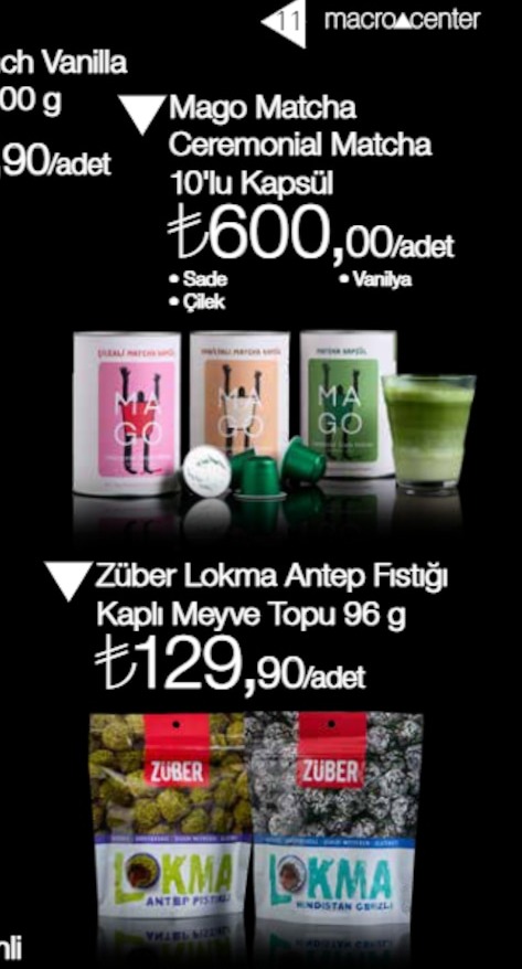 Mago Matcha Ceremonial Matcha 10'Lu Kapsül
