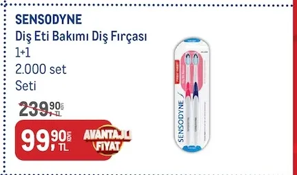 Sensodyne Diş Eti Bakımı Diş Fırçası 1+1