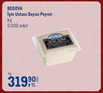 Begova İşin Ustası Beyaz Peynir Kg