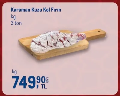Karaman Kuzu Kol Fırın Kg