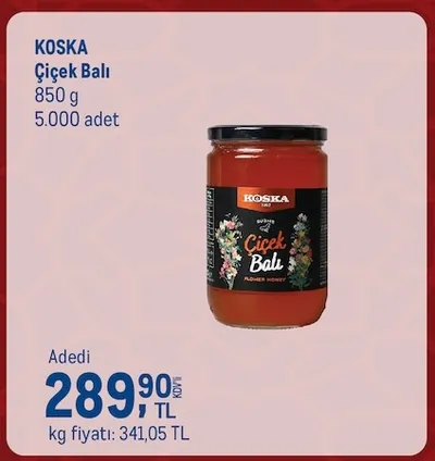 Koska Çiçek Balı 850 G