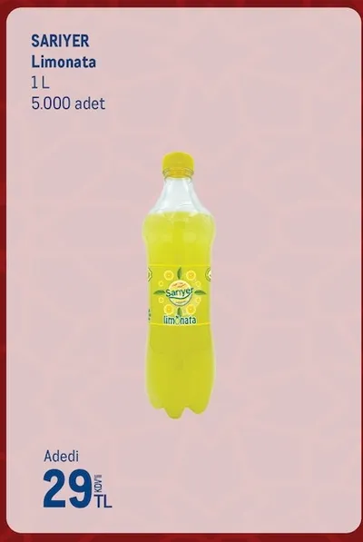 Sariyer Limonata 1 L