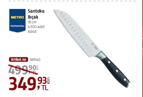 Santoku Bıçak 18 Cm 4.500 Adet