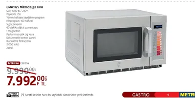 Gmw1125 Mikrodalga Fırın