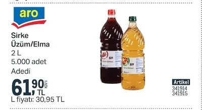 Aro Sirke Üzüm/Elma 2 L