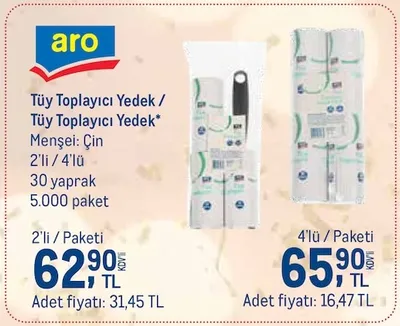 Aro Tüy Toplayıcı Yedek/ Tüy Toplayıcı Yedek*