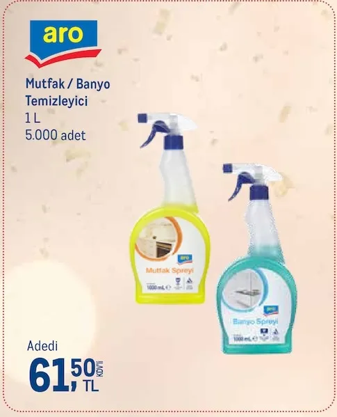 Aro Mutfak / Banyo Temizleyici 1 L