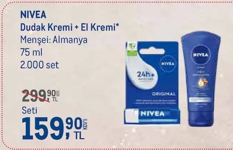 Nivea Dudak Kremi + El Kremi 75 Ml