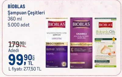 Bioblas Şampuan Çeşitleri 360 Ml