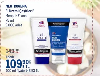 Neutrogena El Kremi Çeşitleri