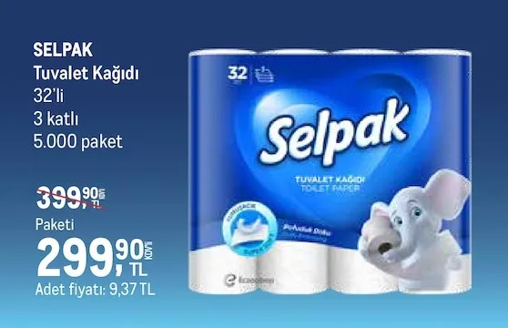 Selpak Tuvalet Kağıdı 32'Li