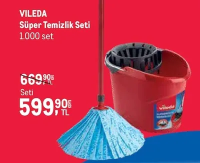 Vileda Süper Temizlik Seti