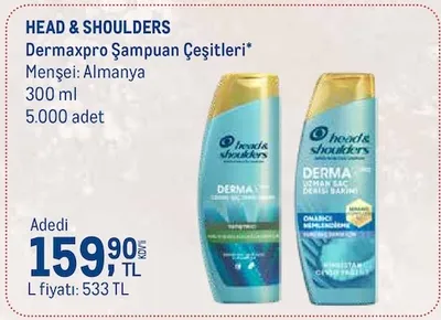 Head & Shoulders Dermaxpro Şampuan Çeşitleri 300 Ml