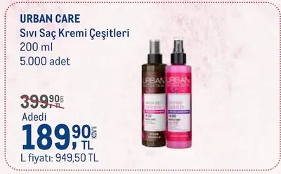 Urban Care Sıvı Saç Kremi Çeşitleri 200 Ml