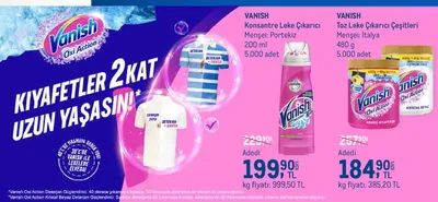 Vanish Konsantre Leke Çıkarıcı 200 Ml