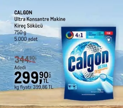 Calgon Ultra Konsantre Makine Kireç Sökücü 750 G