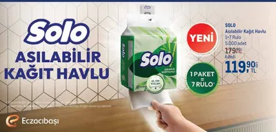Solo Asılabilir Kağıt Havlu 1=7 Rulo