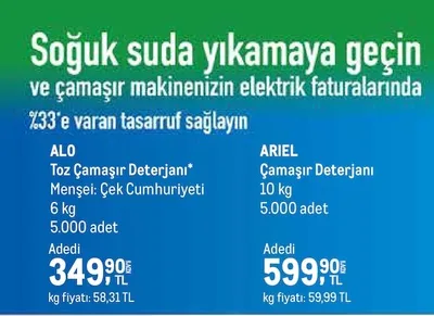 Alo Toz Çamaşır Deterjanı 6 Kg