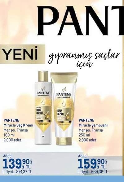Pantene Miracle Saç Kremi 160 Ml