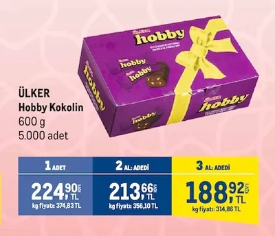 Ülker Hobby Kokolin 600 G