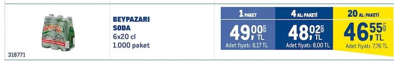 Beypazari Soda 6X20 Cl